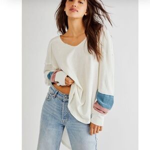 NWT Free People Goalie Tee